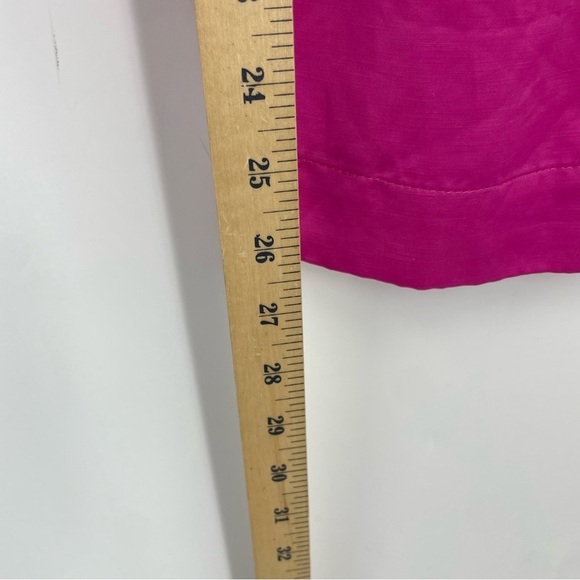 Scotch & Soda maison scotch 'Palm Cove' Pink tapered trousers drawstring Sz M - Picture 7 of 11